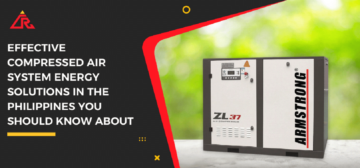 Effective Compressed Air System Energy Solutions in the Philippines You Should Know About title and a model of ZL 37 air compressor