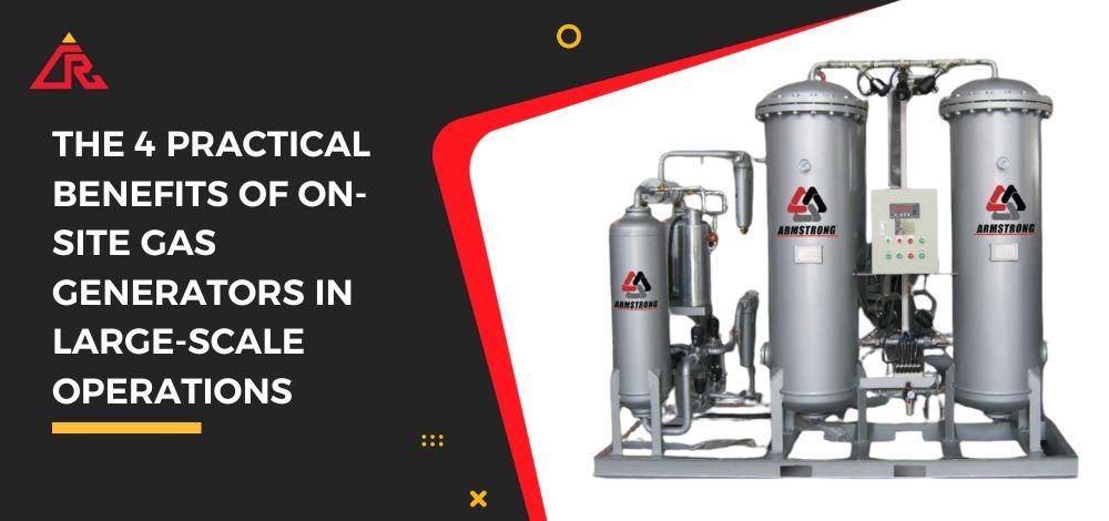 The 4 Practical Benefits of On-Site Gas Generators in Large-Scale Operations